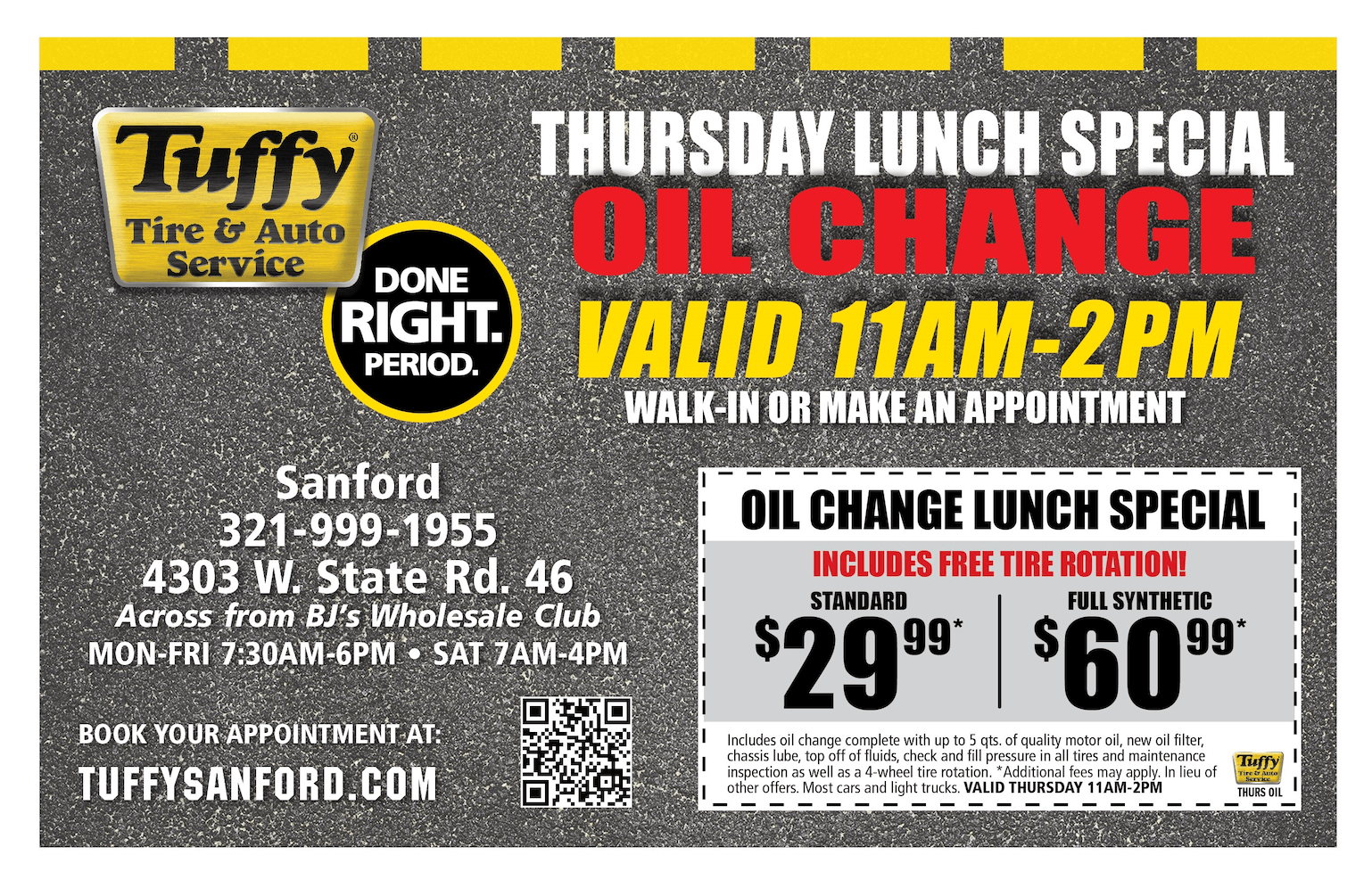 Tuffy Auto Repair and Tire Center Sanford, Florida